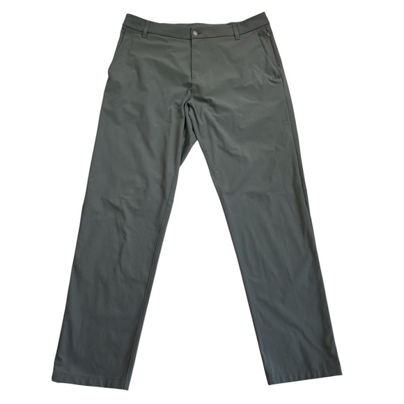 Lululemon ABC 5-Pocket Chino Pants Gray 36 Tall